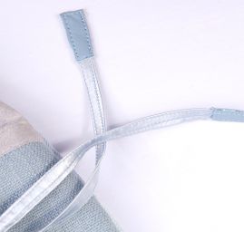 Originálna taška šitá športový vak modrý