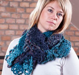 Háčkovaný pléd/šál