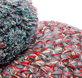 Pletená čepice baret