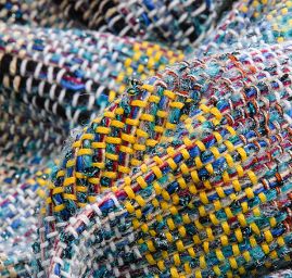 Ručně tkaný pléd