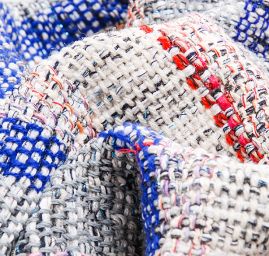 Ručně tkaný pléd