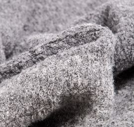 Pletená melírová šála MarLen šedá