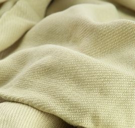 Šála směs kašmír/hedvábí žlutozelené barvy II.jakost