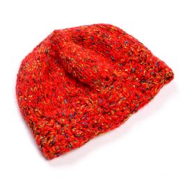 Háčkovaná čepice a šála