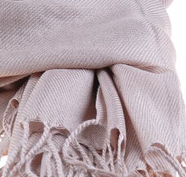 Šála směs kašmír/hedvábí khaki