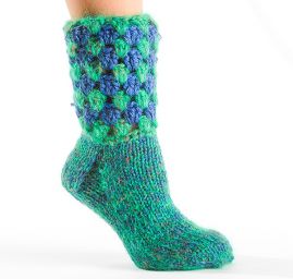 Pletené / háčkované ponožky MarLen