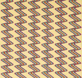 Efektní úplet "vlnka" žlutá