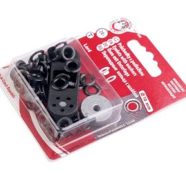 Průchodky 5,5x5x10 O10mm černé