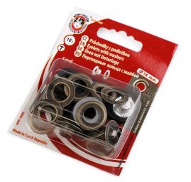 Průchodky 8x6x18 Ø18mm staromosaz