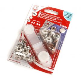 Druky kovové 6 (Ø 15mm) stř.hnědý hladký AUTO-MOTO