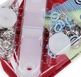 Druky ROLAND BABY sv.modré Ø 10mm bal 15 ks