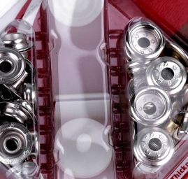 Druky kovové 6 (Ø 15mm) AUTO-MOTO vysoký nýt