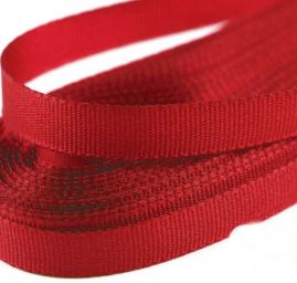 Stuha taftová šíře 6mm červená