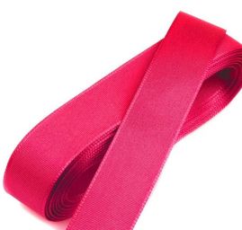 Stuha taftová šíře 15mm růžová sytá
