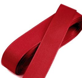 Stuha taftová šíře 15mm bordó
