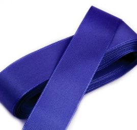 Stuha taftová šíře 20mm tm.modrá