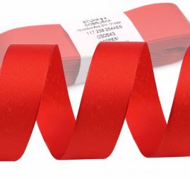 Stuha taftová šíře 20mm červená
