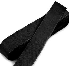 Stuha taftová šíře 20mm černá