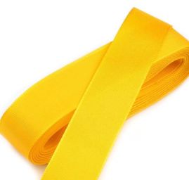 Stuha taftová šíře 25mm žlutá