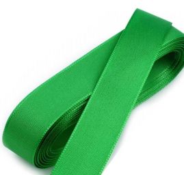 Stuha taftová šíře 25mm zelená