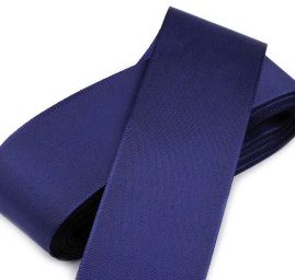 Stuha taftová šíře 40 mm modrá berlínská