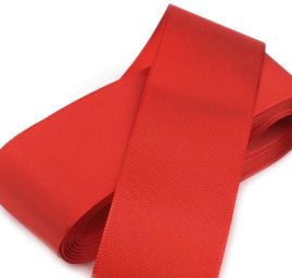 Stuha taftová šíře 40mm červená