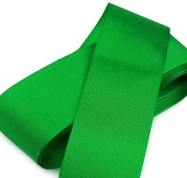 Stuha taftová šíře 52 mm zelená