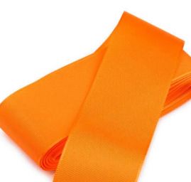 Stuha taftová šíře 52 mm oranžová
