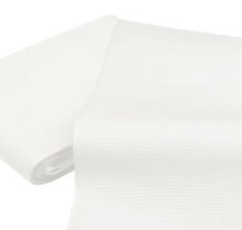 Stuha taftová šíře 10,8 cm bílá