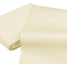 Stuha taftová šíře 10,8 cm smetanová