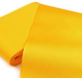 Stuha taftová šíře 10,8cm žlutá