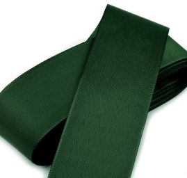 Stuha taftová šíře 10,8 cm tm.zelená