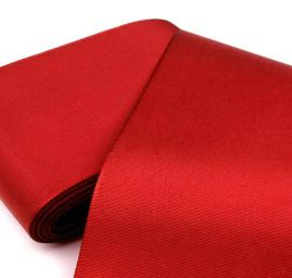 Stuha taftová šíře 10,8cm šarlatově červená