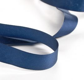 Stuha taftová šíře 20mm temně modrá
