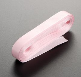 Stuha taftová šíře 15mm pastel sv.růžová