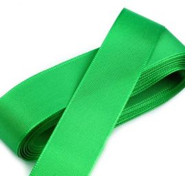 Stuha taftová šíře 25mm zelená