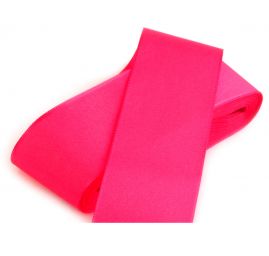 Stuha taftová šíře 40 mm sytě růžová