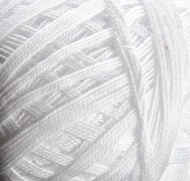 Sněhurka bavlněná příze bílá