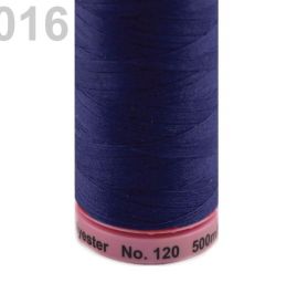 Nit polyesterová černá návin 500 m Aspo Amann