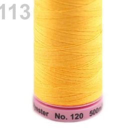 Nit polyesterová černá návin 500 m Aspo Amann