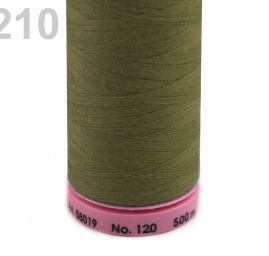 Nit polyesterová černá návin 500 m Aspo Amann