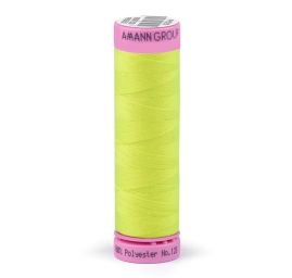 Nitě polyesterové návin 100m Aspo Amann neon žlutozelená