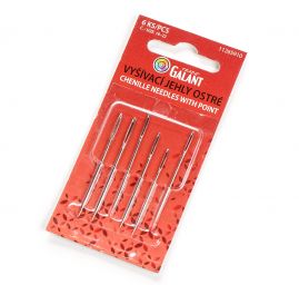 Jehly GALANT vyšívací ostré č.18-22