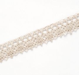 Krajka lemovací lněná šíře 19 mm