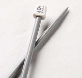 Pletací jehlice plastové 35 cm, vel. 6,5 PONY