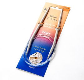 Kruhové jehlice, 80 cm, vel. 5,5 PONY