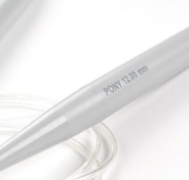 Kruhové jehlice, 100cm, vel. 12 PONY