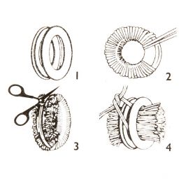 Šablona na bambule 2cm, 3,5cm a 5,5cm PONY