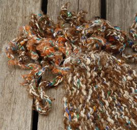 Pletená čepice Marlen "babka" s copánky