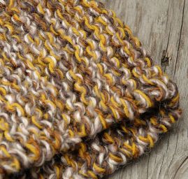 Ručně pletená čepice Marlen "babka"